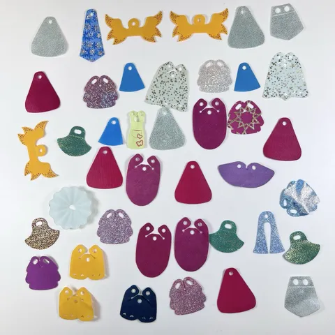 Lego Friends Elves Disney Minifigure Capes Lot Of 40+ Authentic Princesses