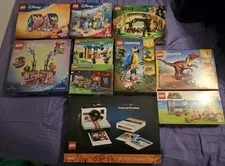Misc Lot Of Legos 9 Boxes Different Sets All New one a kind bundle deal