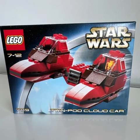 LEGO Star Wars Twin-Pod Cloud Car 7119 In 2002 New Retired