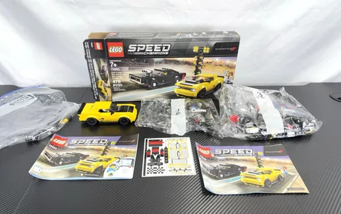 LEGO 75893 SPEED CHAMP: 2018 Dodge Challenger SRT Demon 1970 Dodge Charger R/T