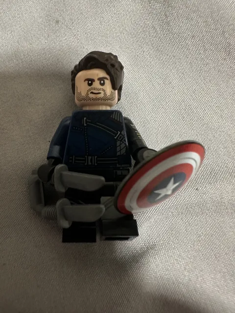 LEGO Marvel Studios Bucky Barnes Minifigure w/ Shield 