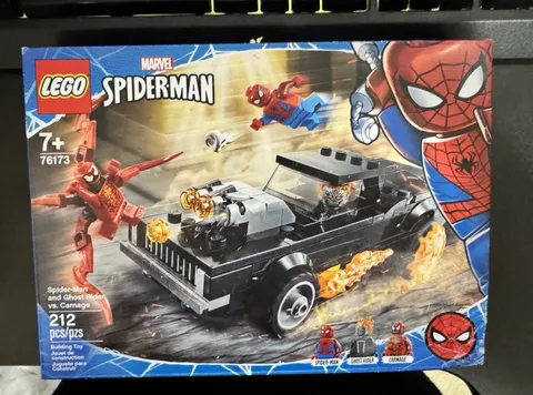 76173 Spider-Man And Ghost Rider Vs Carnage - Sealed Box Dmg