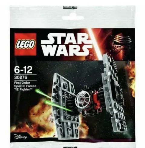 Lego Star Wars First Order Special Forces TIE Fighter Polybag 30276 New Retired
