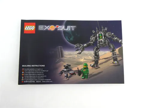 Lego IDEAS: EXO SUIT Instruction Manual for Set 21109