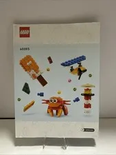 LEGO 40593 Instruction Manual, Fun Creativity 12-in-1  - Manual Only.