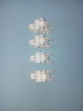 4 Bionicle Lego 41668 in White Foot Feet with Ball Joint Socket Genuine WYSIWYG