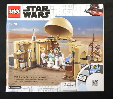 Lego STAR WARS INSTRUCTION GUIDE Manual Obi Wans HUT 75270