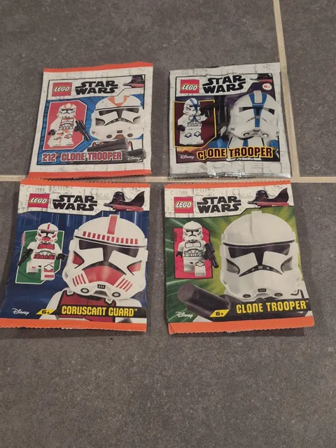 Lego Star Wars Clone Trooper Lot - 501st 212th Coruscant Phase 2