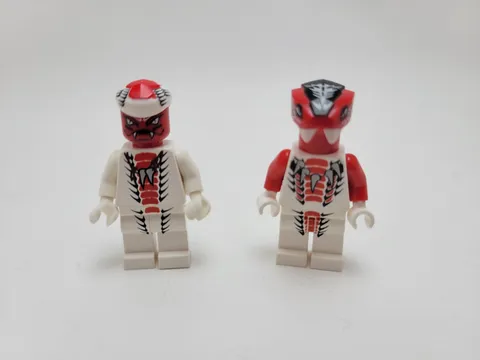 LEGO Snappa and Fang Suei Minifigure Snakes () Ninjago 9442 9442