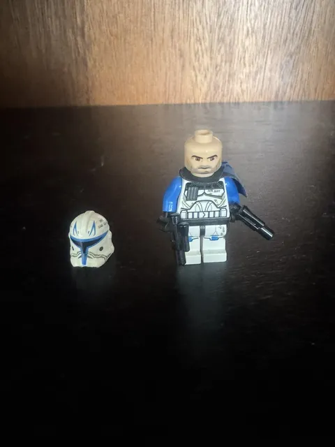 Lego Star Wars: Captain Rex Sw0450 Minifig Great Condition 2013