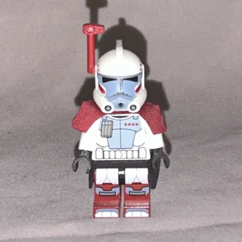 LEGO Star Wars Clone Trooper Minifigure w/ Helmet Blaster & Jetpack