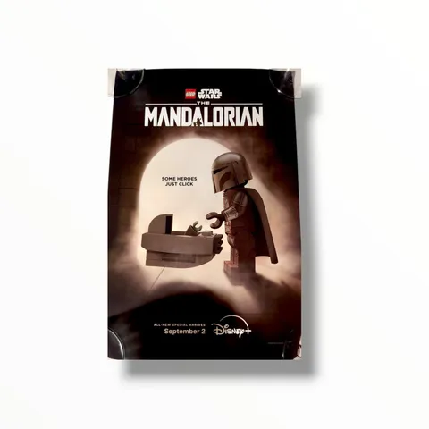 LEGO Star Wars The Mandalorian Disney+ Promotional Poster SDCC 2026 Exclusive