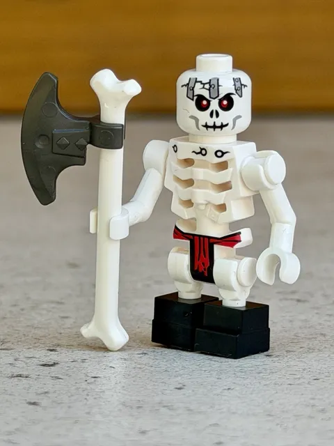 NEW LEGO Ninjago Frakjaw Minifigure Skulkin njo0023 Golden Weapons