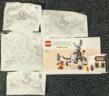 Lego 71863 Ninjago Grimtak Build ONLY With Instructions + Stickers