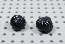 LEGO Harry Potter Lot of 2 Black Messy Hair Minifig BI