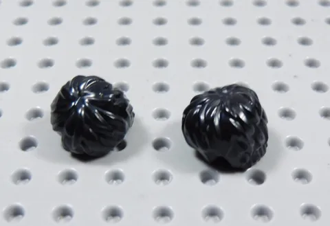LEGO Harry Potter Lot of 2 Black Messy Hair Minifig BI