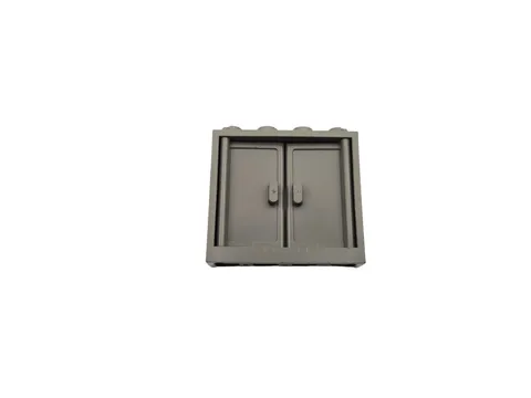 2 Lego® 9V RC TRAIN Railway Cargo Hinge Gate DARK GREY