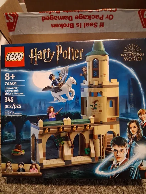 Lego 76401 Harry Potter SEALED Box Hogwarts Courtyard Sirius's Rescue Black Fig