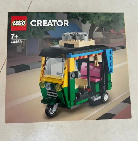 LEGO Creator Tuk Tuk 40469 Retired Set Buildable Vehicle New Sealed new