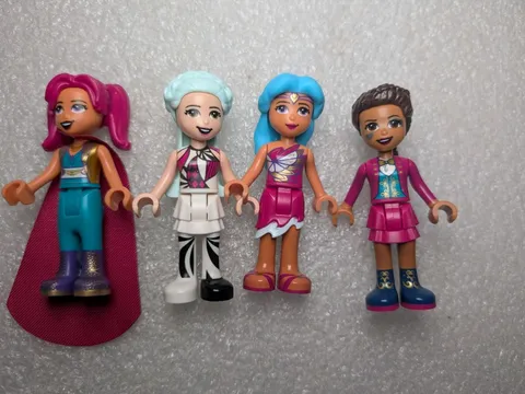 Lego Friends Minifigures #41685 Magical Fun Fair Roller Coaster Stella Camila