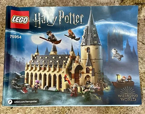 LEGO Harry Potter Castle Wizarding World #75954 Instruction Book Manual ONLY