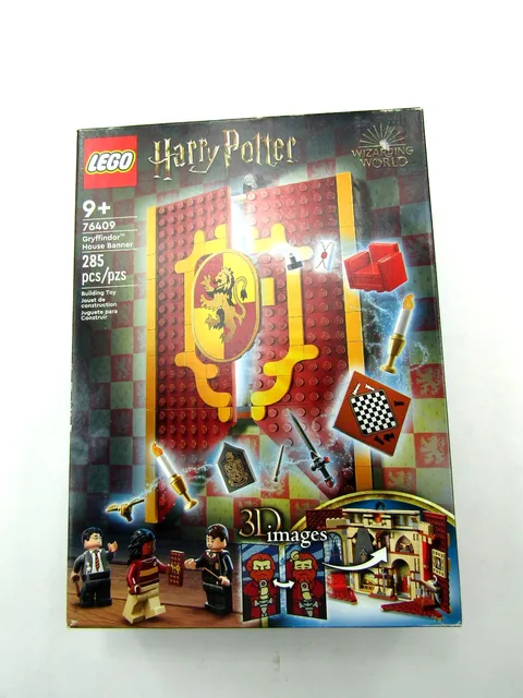 Lego Harry Potter 76409 Gryffindor House Banner 285 Pieces Building Toy Complete