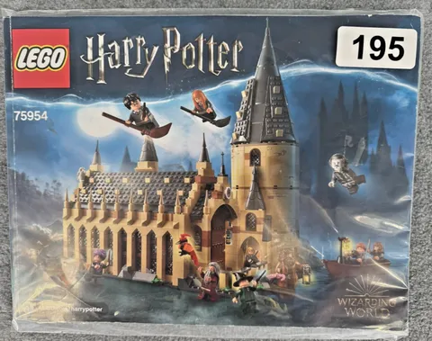 LEGO 75954 Harry Potter Hogwarts Great Hall Instruction Manual Only OEM Original