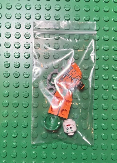 Joker Prison jumpsuit Arkham 10937 Batman II LEGO® Minifigure Mini  Figure