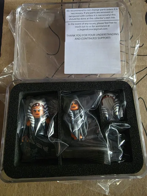 LEGO Star Wars Baggles Studios X LCM The Grey Ronin Ahsoka Tano Minifigure NEW
