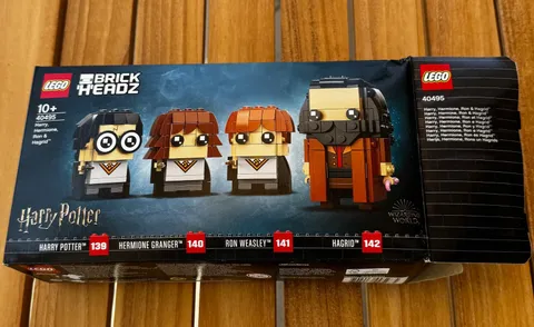 Lego BrickHeadz 40495 Harry, Hermione, Ron & Hagrid, NEW/Water Damage