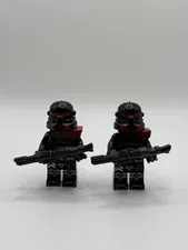 2x Custom Lego Star Wars Purge Trooper Minifigures