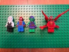 Lego Marvel Minifigure Lot  S0196, Sh0170, Sh0038, Sh0682