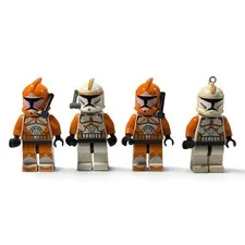 LEGO Star Wars 212th Battalion Clone Trooper Minifigures Lot & Matching Keychain