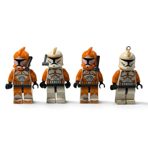 LEGO Star Wars 212th Battalion Clone Trooper Minifigures Lot & Matching Keychain