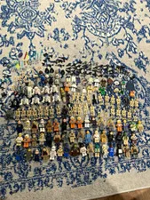 Huge Lego Star Wars Minifigure Lot, 46 full figs, droids, parts, jedi Bob,++