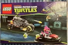 2013 LEGO Teenage Mutant Ninja Turtles Instruction Manual #79102 Exc Condition