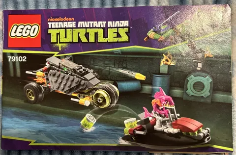 2013 LEGO Teenage Mutant Ninja Turtles Instruction Manual #79102 Exc Condition