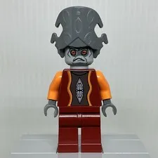 LEGO Star Wars sw0242 Nute Gunray Dark Red Outfit Minifigure 7958 8036