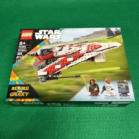 LEGO Star Wars: Jedi Bob's Starfighter Building Toy, 75388, NEW SEALED