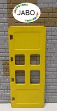 P14/8/2) LEGO Duplo Gate / Door Leaf Yellow House Farm Barn Fire Station Garage