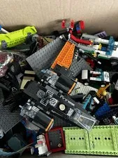 30 lbs Bulk LEGO Lot – Star Wars, City, Police, Batman & More + Baseplates