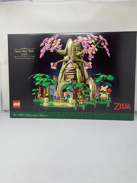 LEGO Zelda 77092 Great Deku Tree 2in1 2500pcs Link Zelda New Sealed Retired