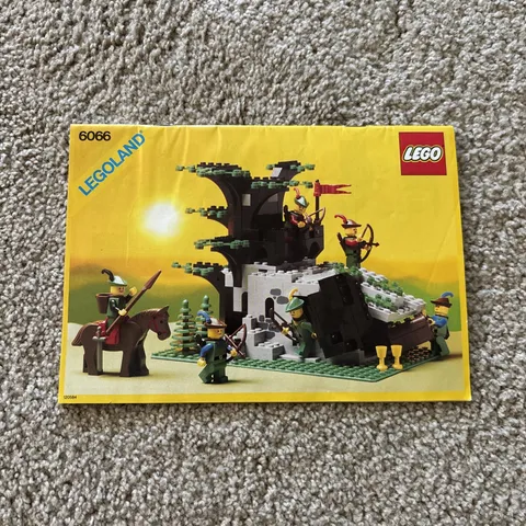 Lego Castle Camouflaged Outpost (6066) Instruction Booklet Only