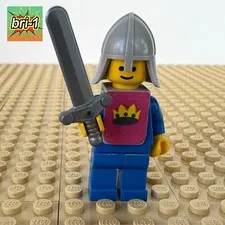 LEGO Castle, Classic: Blue Knight, SWORD, cas082s, 375, YELLOW CASTLE, 1978