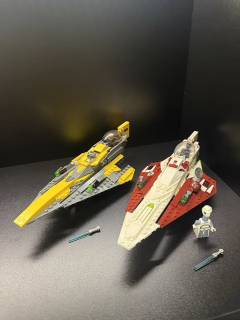 75214 Anakin's Jedi Starfighter & 75333 Obi-Wan Kenobi’s Jedi Starfighter LEGO!