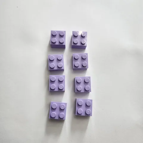 LEGO 3003 Lavender Purple Brick 2 x 2 (8x)