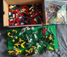 LEGO 5LB LOT! Random Mixed pieces, cars, tires, bricks, random, bionicle, BULK!