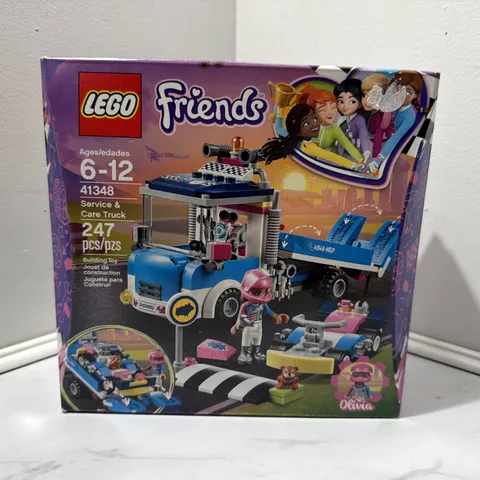 LEGO 41348 Friends Service & Care Truck Building Set Olivia Racing Go Kart New