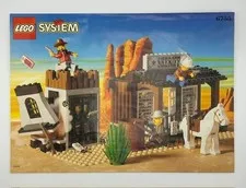 Lego 6755 Sheriff's Lockup Instruction MANUAL ONLY 1996