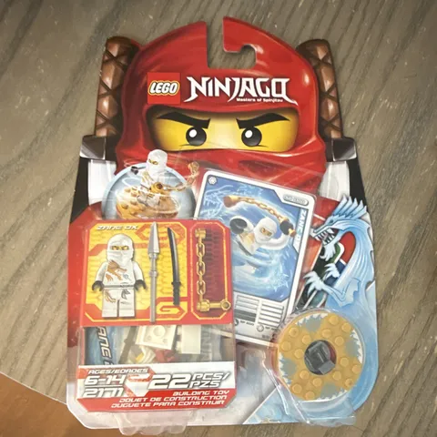 LEGO NINJAGO Spinners Zane DX 2171 22pc Blister Pack Limited Edition